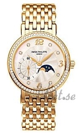 Patek Philippe Complicated Moon Phase Biały/18 karatowe białe złoto Ø31 mm 4958/1J/001