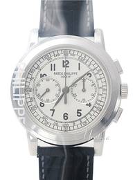 Patek Philippe Complicated Srebrny/Skóra Ø42 mm 5070G