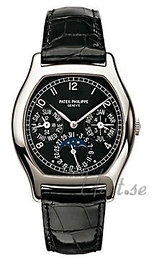 Patek Philippe Grand Complications Czarny/Skóra 36x35 mm 5040P