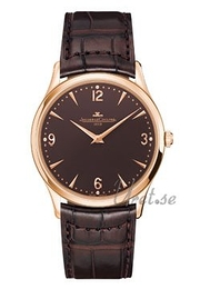 Jaeger LeCoultre Master Ultra Thin Brązowy/Skóra Ø38 mm 1342450