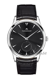 Jaeger LeCoultre Master Control Master Ultra Thin Czarny/Skóra Ø40 mm 1358470