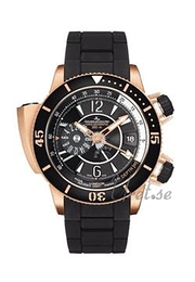 Jaeger LeCoultre Master Compressor Diving Diving Pro Geographic Navy SEALs Czarny/Guma Ø46.3 mm 1852740