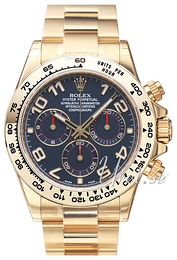Rolex Cosmograph Daytona Niebieski/18 karatowe żółte złoto Ø40 mm 116508/6