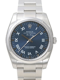 Rolex Air-King Niebieski/Stal Ø34 mm 114200/4