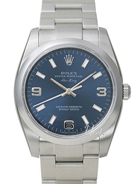 Rolex Air-King Niebieski/Stal Ø34 mm 114200/6