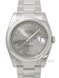 Rolex Datejust Steel Srebrny/Stal Ø36 mm 116200/7