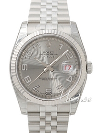 Rolex Datejust Steel Srebrny/Stal Ø36 mm 116234/3