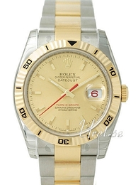 Rolex Datejust Turn-O-Graph Żółte złoto/18 karatowe żółte złoto Ø36 mm 116263/5