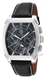 S.Coifman Dress Czarny/Skóra SC0086