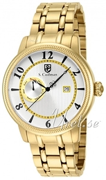 S.Coifman Dress Srebrny/Stal w odcieniu złota Ø45 mm SC0198