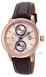 S.Coifman Dress Różowe złoto/Skóra Ø45 mm SC0207