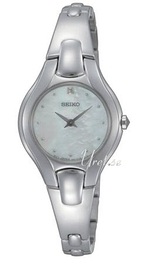 Seiko Dress Ladies Biały/Stal Ø25 mm SUJF85