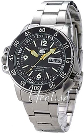 Seiko Seiko 5 Czarny/Stal Ø40 mm SKZ211K1