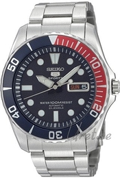 Seiko Seiko 5 Niebieski/Stal Ø42 mm SNZF15K1