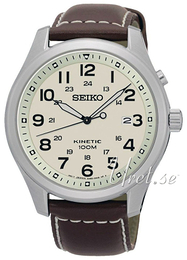 Seiko Kinetic Szampański/Skóra Ø42 mm SKA723P1