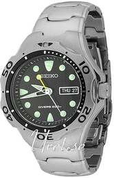 Seiko Divers Czarny/Stal Ø40 mm SHC047