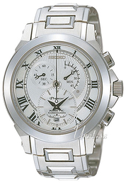 Seiko Premier Biały/Stal Ø42 mm SNL039P1