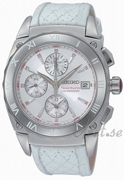 Seiko Sportura Srebrny/Skóra Ø39 mm SNDZ43P1