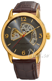 Stührling Original Legacy Szary/Skóra Ø46 mm 1074.3335K54