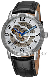 Stührling Original Legacy Delphi Srebrny/Skóra Ø44 mm 107BG.33152