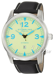 Stührling Original Aviator Tuskegee Zielony/Skóra Ø46 mm 129A2.33153