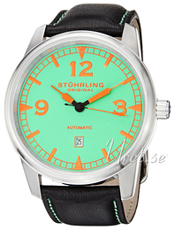 Stührling Original Aviator Tuskegee Zielony/Skóra Ø46 mm 129A2.33155