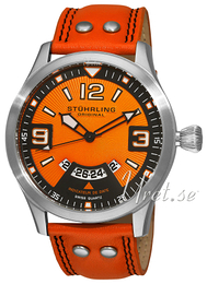 Stührling Original Aviator Eagle Czarny/Skóra Ø44 mm 141.33551