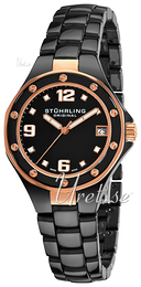 Stührling Original Vogue Czarny/Czeramiczna Ø44 mm 155.11OB30