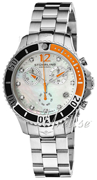 Stührling Original Aquadiver Regatta Biały/Stal Ø36 mm 162CR.112W17