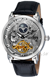 Stührling Original Legacy Winchester Srebrny/Skóra Ø47 mm 165XL.33152