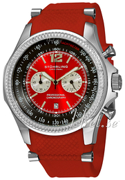 Stührling Original Monaco Targa Czerwony/Guma Ø46 mm 176B3.3316H75