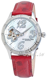 Stührling Original Vogue Audrey Czarny/Satyna Ø36 mm 196SW3.12151