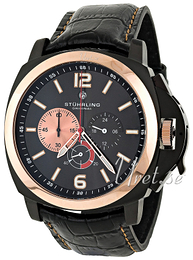 Stührling Original Aquadiver Admiral Srebrny/Skóra Ø51 mm 245A.332T52