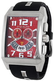 Stührling Original Symphony Gatsby Czerwony/Stal 255A.3317140