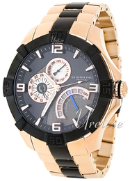 Stührling Original Aquadiver Admiral Wielokolorowy/Stal w kolorze różowego złota Ø49 mm 264XB.332K255