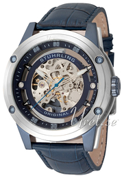 Stührling Original Legacy Zolara Szkieletowa tarczy/Skóra Ø50 mm 314.3315C16