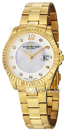 Stührling Original Symphony Regatta Biały/Stal w odcieniu złota Ø35 mm 498.11337