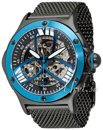 Stührling Original Symphony Alpine Czarny/Skóra Ø44 mm 4AT.334541