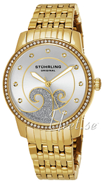 Stührling Original Symphony Coronet Srebrny/Stal w odcieniu złota Ø37 mm 569.04