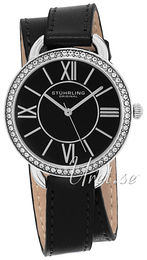 Stührling Original Vogue Deauville Czarny/Skóra Ø37 mm 587.02