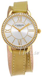 Stührling Original Vogue Deauville Srebrny/Skóra Ø37 mm 587.04