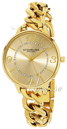 Stührling Original Vogue Vogue Żółte złoto/Stal w odcieniu złota Ø37 mm 588.04