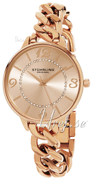 Stührling Original Vogue Vogue Różowe złoto/Stal w kolorze różowego złota Ø37 mm 588.05