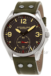 Stührling Original Aviator Tuskegee Szary/Skóra Ø44 mm 684.03