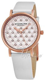 Stührling Original Vogue Audrey Srebrny/Skóra Ø32 mm 799.04