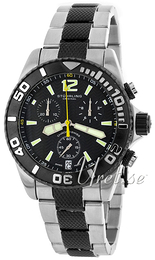 Stührling Original Aquadiver Regatta Czarny/Stal Ø40 mm 79BB.332B21