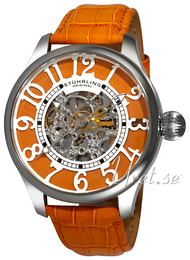 Stührling Original Legacy Soiree Pomarańczowy/Skóra Ø47 mm 905.3315F23