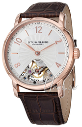 Stührling Original Legacy Legacy Srebrny/Skóra Ø44 mm 927.03