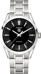 TAG Heuer Carrera 36mm Czarny/Stal Ø36 mm WV2213.BA0790