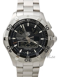 TAG Heuer Aquaracer Chronograph Czarny/Stal Ø43 mm CAF1010.BA0821